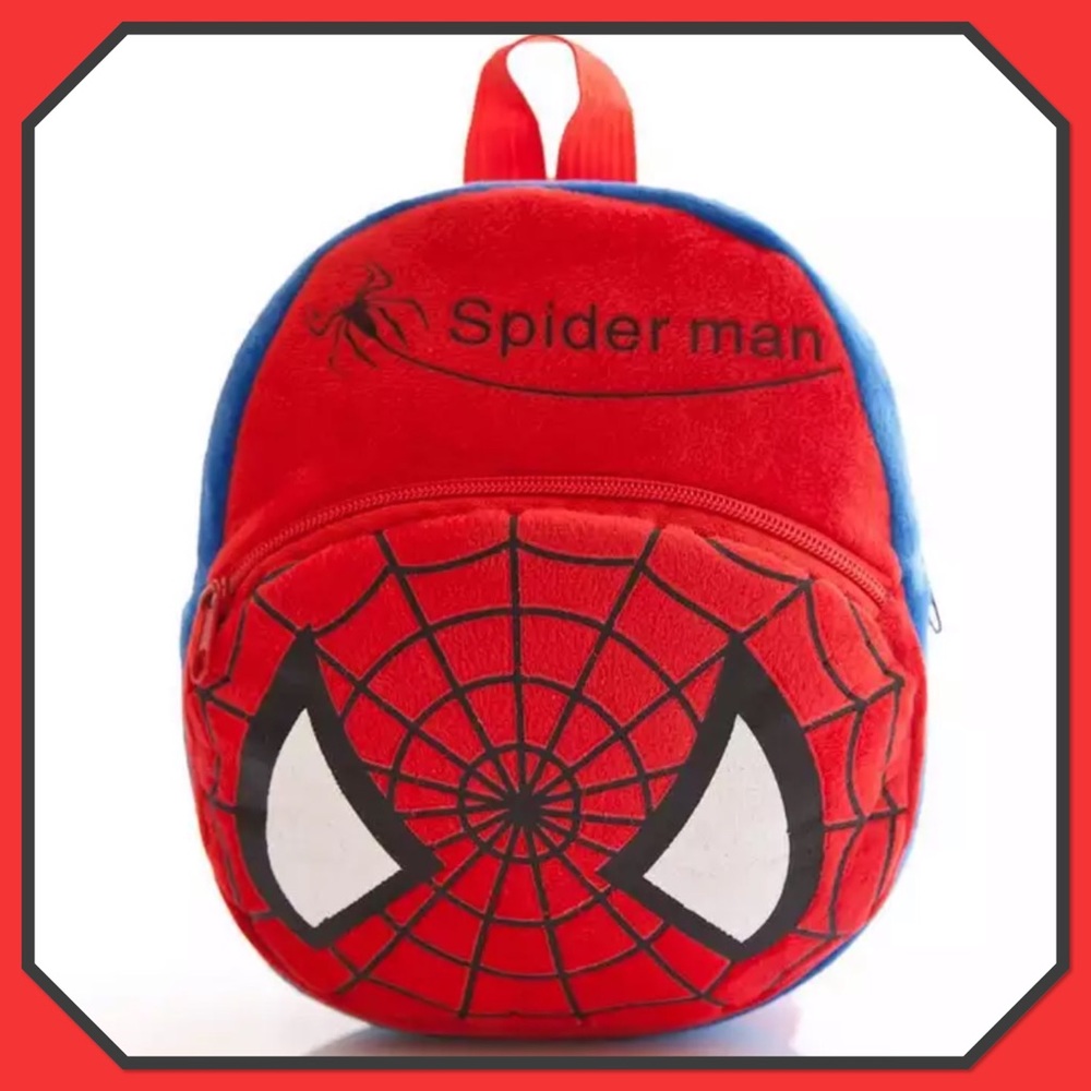 🔴NWT🔴 Spider-Man Kids Plush Backpack 🔴
